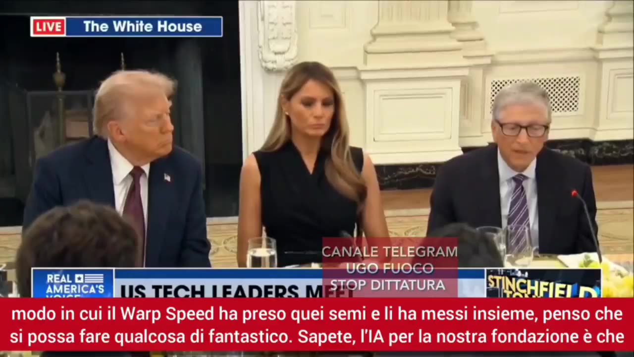 TRUMP E BILL SONO IN AFFARI SU NUOVI VACCINI ED EDITING GENETICO (5/9/2025)