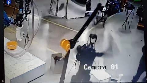 When AI robots fight back.