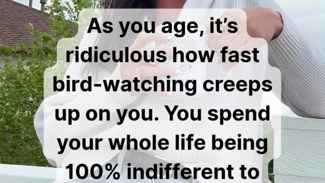 It just creeps up on you.hd
