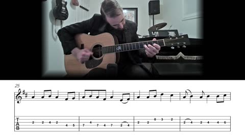 Lost Indian - Bluegrass Flatpicking Guitar Lesson (Sheet Music + TAB)