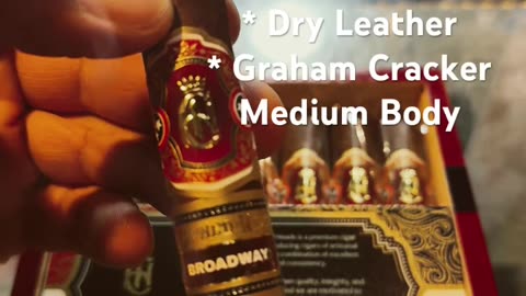 Broadway Robusto (Crowned Heads) 4 3/4x52 #CigarOfTheDay #Shorts #Short #CigarReview #YTShorts