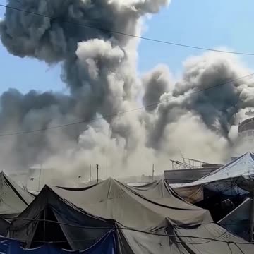 Intense Israeli airstrikes on Gaza City and Al-Shati refugee camp