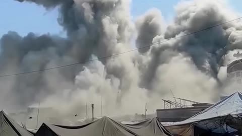 Intense Israeli airstrikes on Gaza City and Al-Shati refugee camp