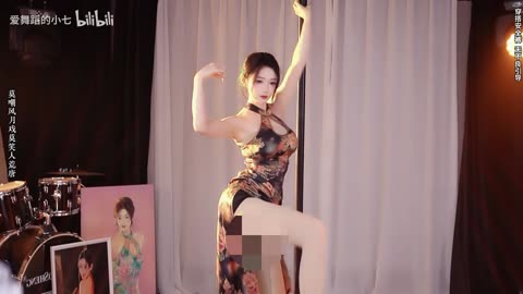 Vibrant Glossy black Frock Seductive Seductive Dance | Daily Beauty EP 1127