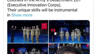 4 Tech Billionaires Sworn In As Army Lieutenant Colonels - 1stCavGal