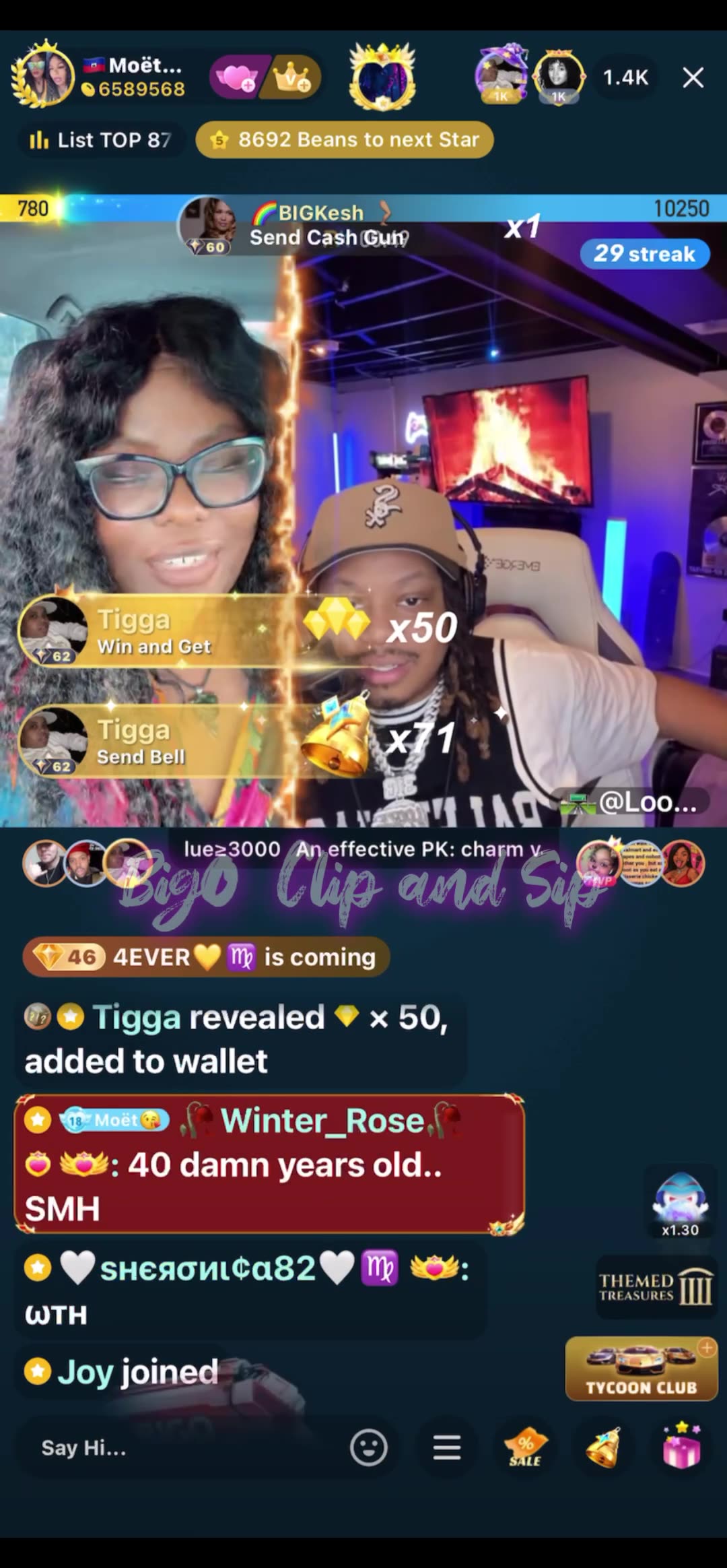 Compilation of Moet being gaslighted by Loozecannon about a relationship 6/13/25 #bigoclipandsip