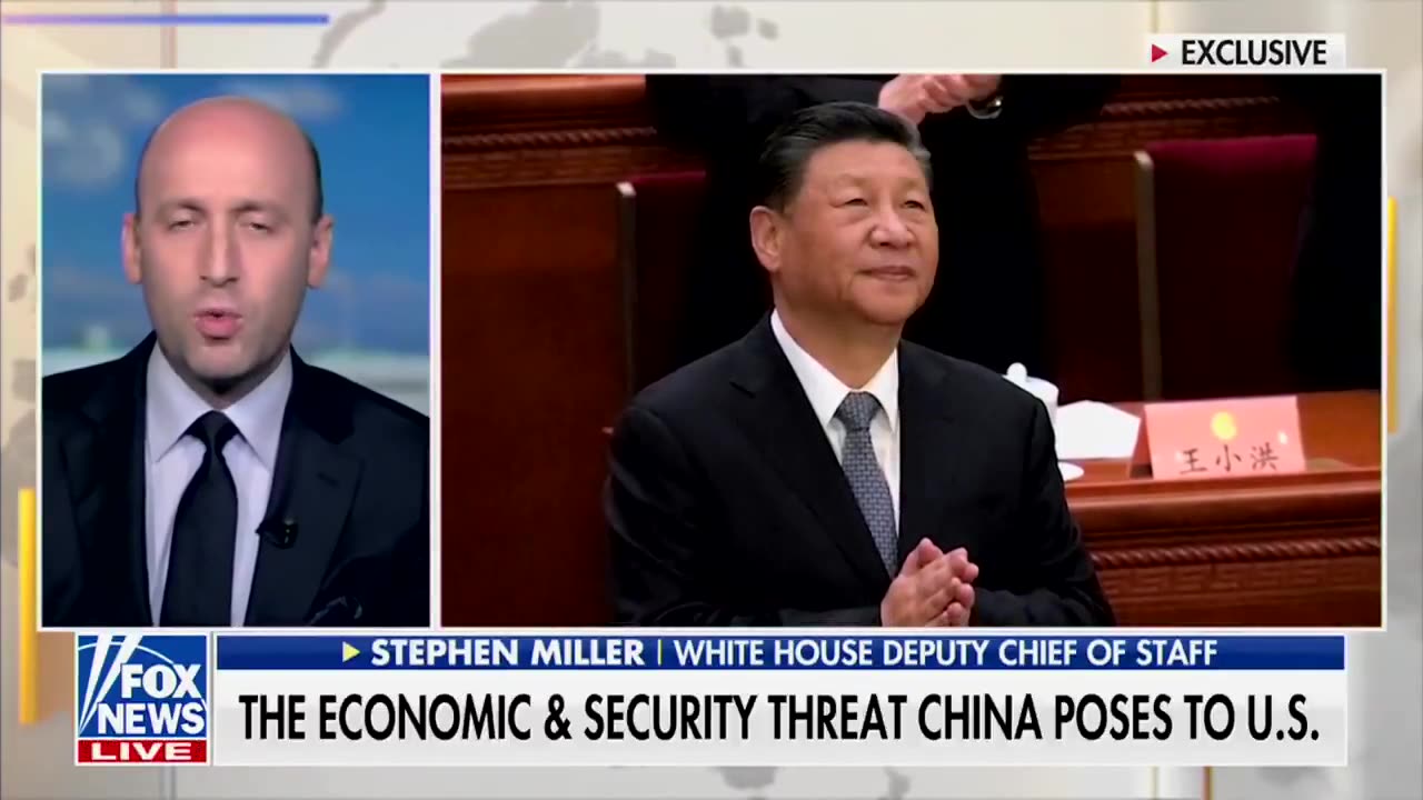 Deputy Chief of Staff Stephen Miller: "History will record that the actions