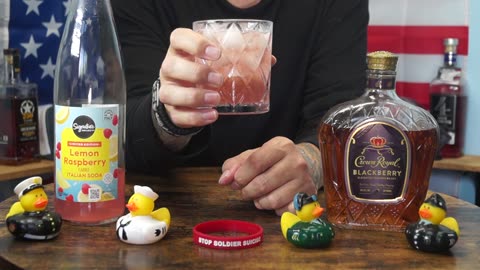 Marion Ayers - Crown Royal Blackberry Whiskey & Signature Select Lemon Raspberry Italian Soda