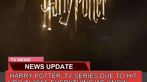 Harry Potter Tv Series Due to Hit Hbo in E