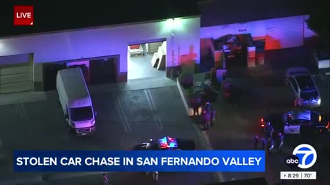 FULL CHASE: Suspect in dangerous police chase hides, sparking standoff with police