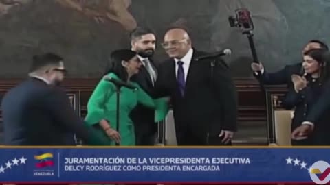 Delcy Rodriguez sworn in as Venezuela's interim president