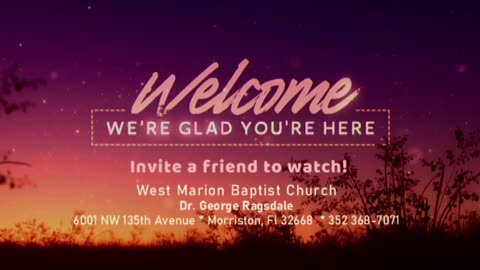 Welcome! To our Sunday AM service 06/01/2025