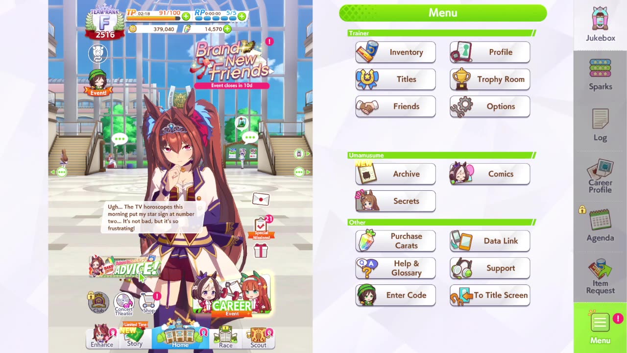 Lets play!!! UMAMUSUME!