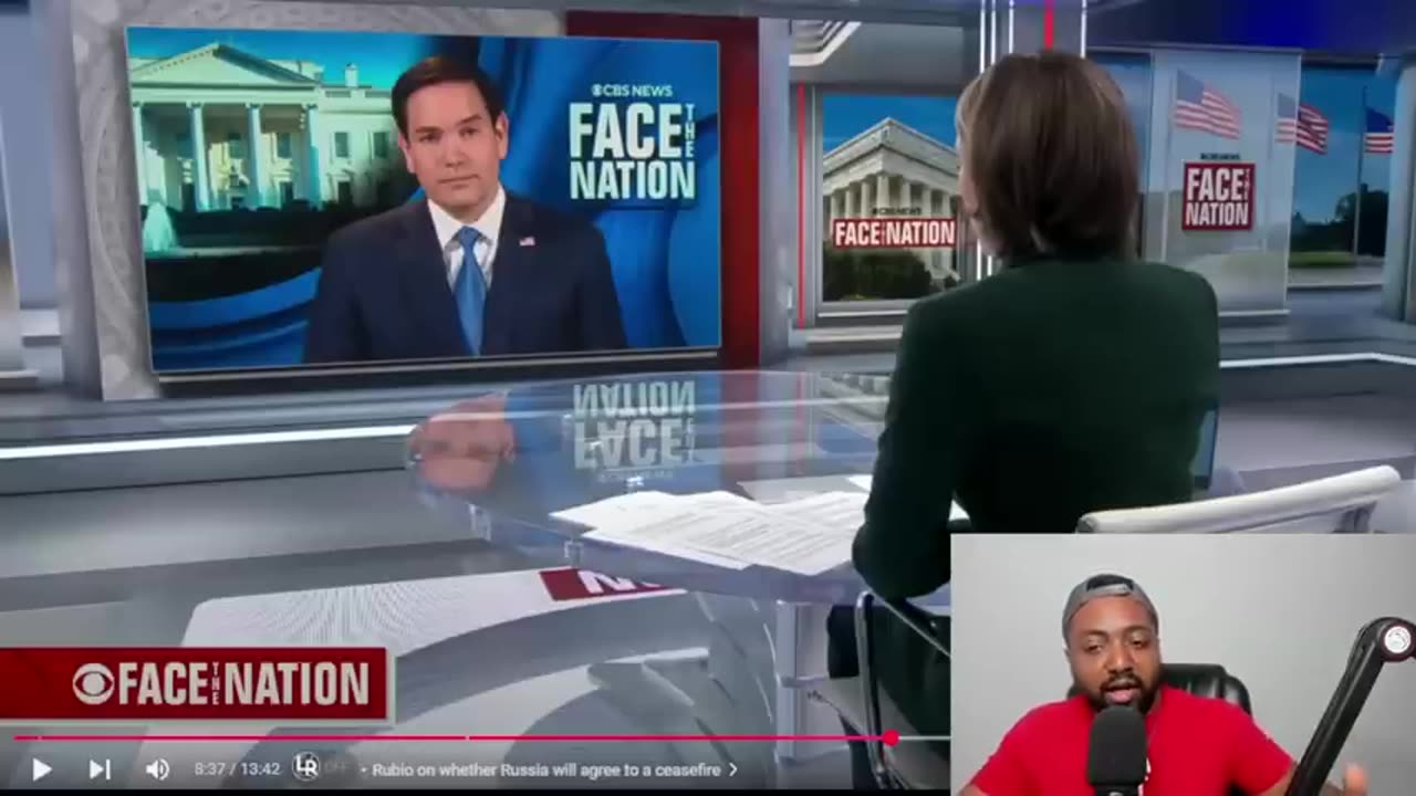 Marco Rubio CALMLY SCHOOLS Trump Deranged CBS Anchor Asking Stupid Questions Over And Over Again!