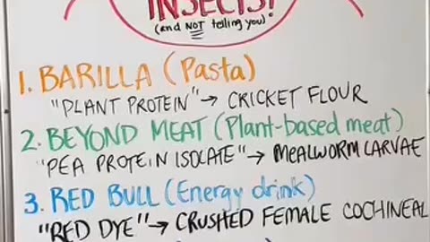 🚨🪳TOXIC FOOD: 5 COMPANIES FEEDING YOU PARASITIC INSECTS 🪳🪳🦗