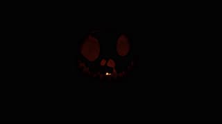 4K Halloween Fireplace: The Ghoul's Grin 10 Hours NO SOUND