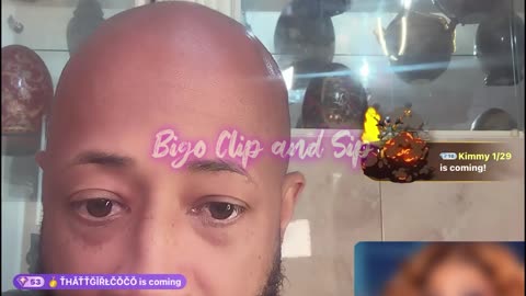 TrinaB lines Keke n gets into it about Lovy wanting a follow back 8/1/25 #bigoclipandsip