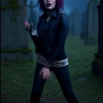 Goth Girl Summons The JURN