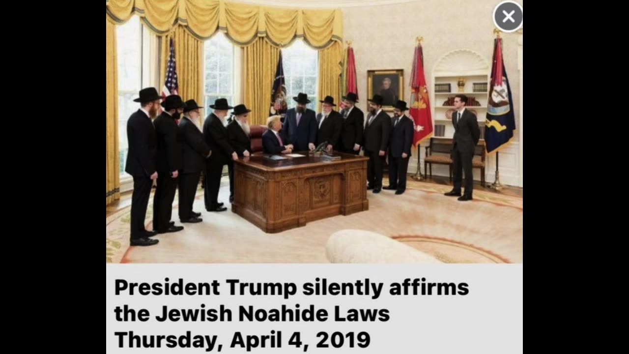 THE NOAHIDE POPE OF THE ONE WORLD ORDER REVEALS HIMSELF ONCE AGAIN!