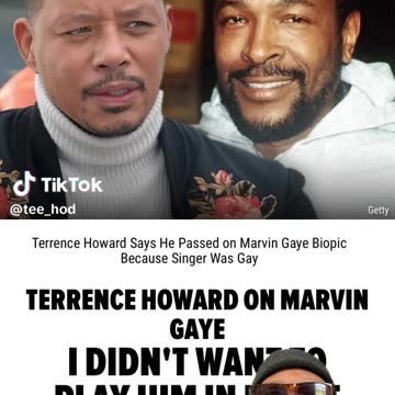 Terrence Howard On Marvin Gaye I Didn't Want To Play Him In Movie!