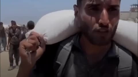 From beneath the tanks and amidst the gunfire, civilians in Gaza are trying to obtain aid