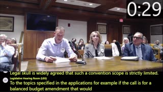 Brian in Massachusetts: The Article V Convention Process is Simple Yet Elegant