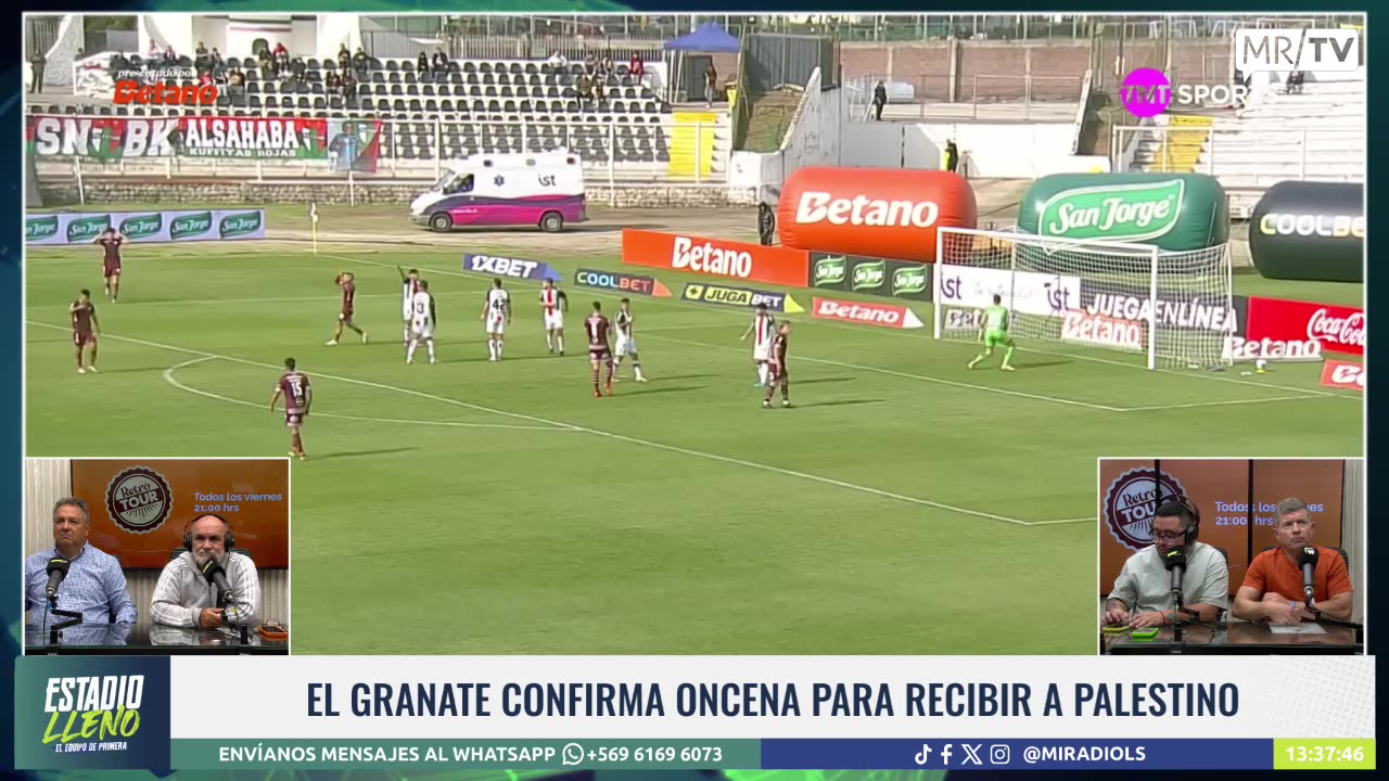 ESTADIO LLENO 28/11/2025