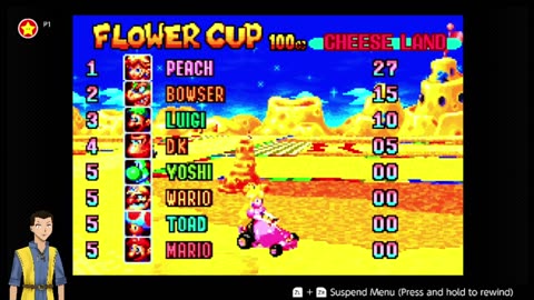 Mario Kart Super Circuit (GBA-SOs) day 5