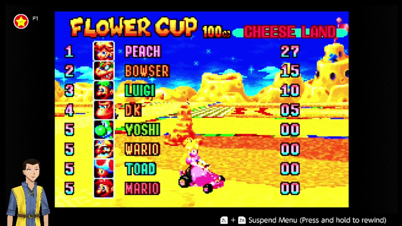 Mario Kart Super Circuit (GBA-SOs) day 5