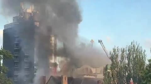 Muslims burn Canadian church