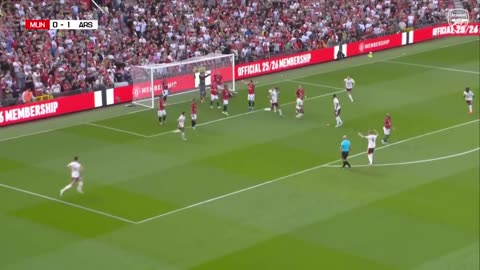 United Falter at Old Trafford | Calafiori’s Set-Piece Header Sinks Red Devils (0-1)