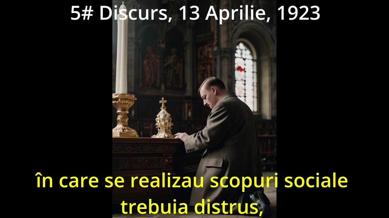 #5 Discurs Adolf Hitler in Romana - 13 Aprilie 1923 - Tradus cu AI