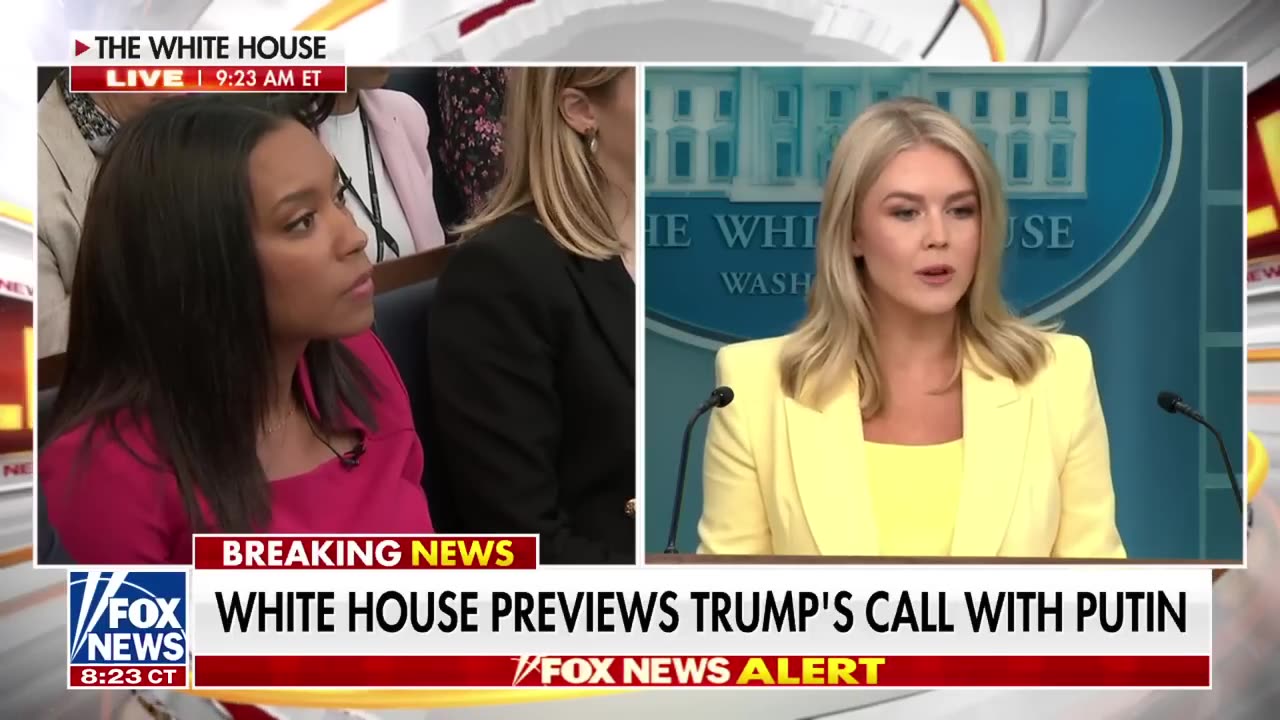 Trump is 'weary and frustrated', says Leavitt