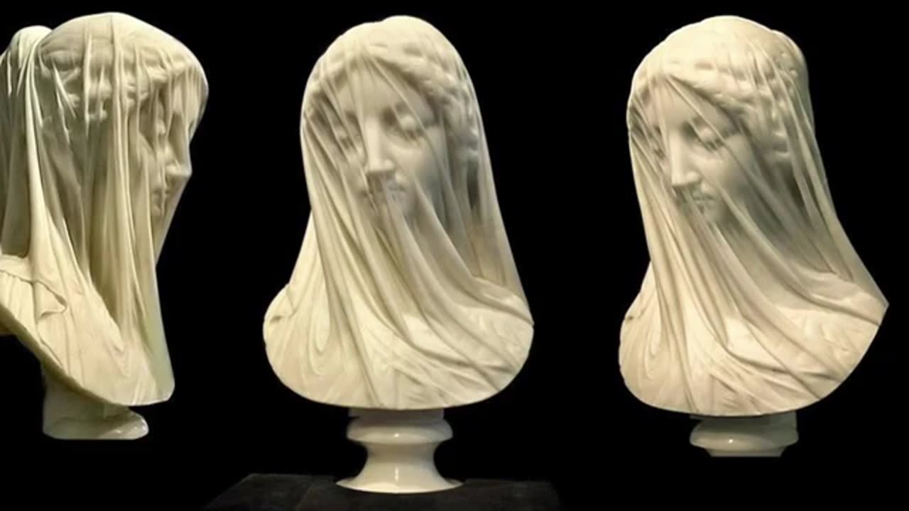 The Veiled Virgin - How did they make this amazing statue.