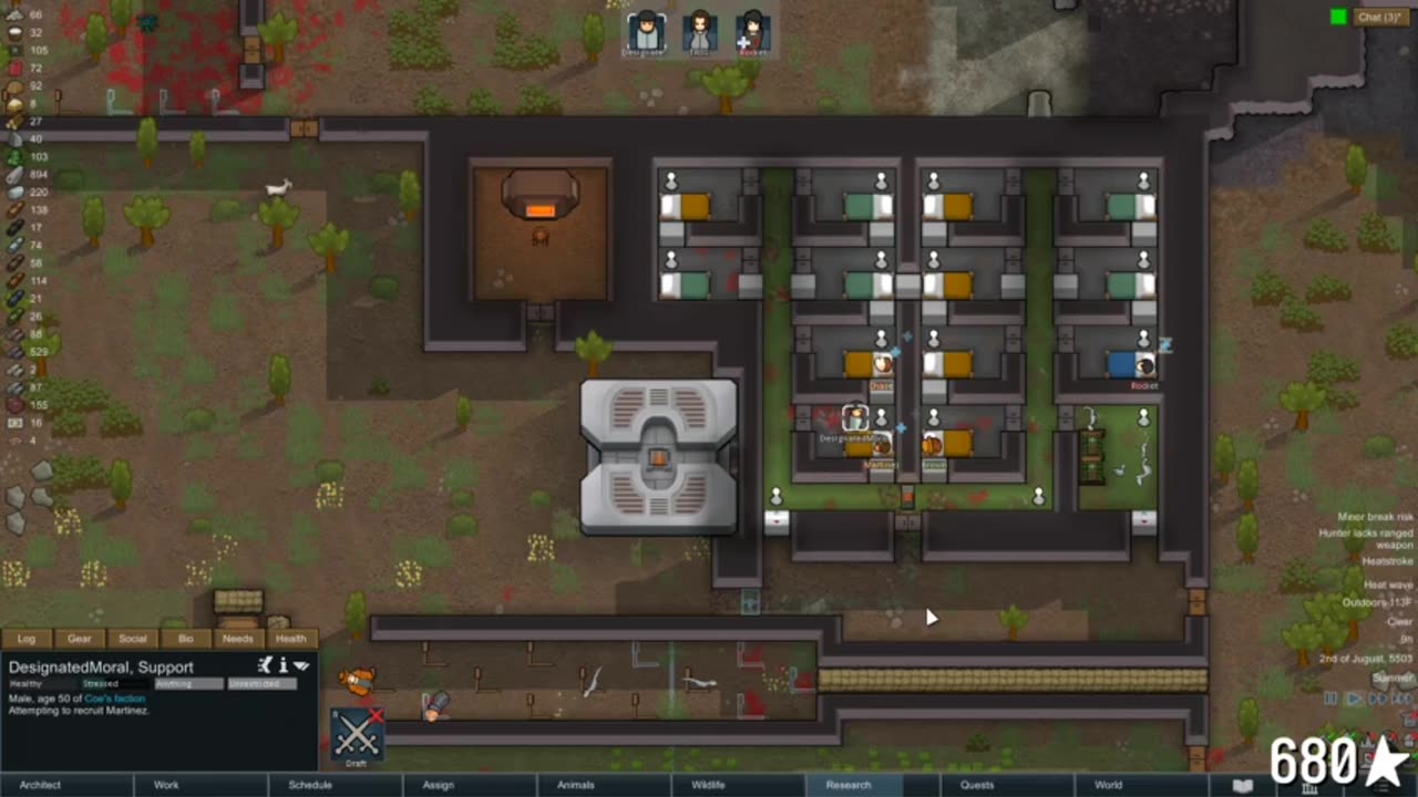 175 Live 2020-09 PUBG w Justin, Breon, Kingster then Rimworld