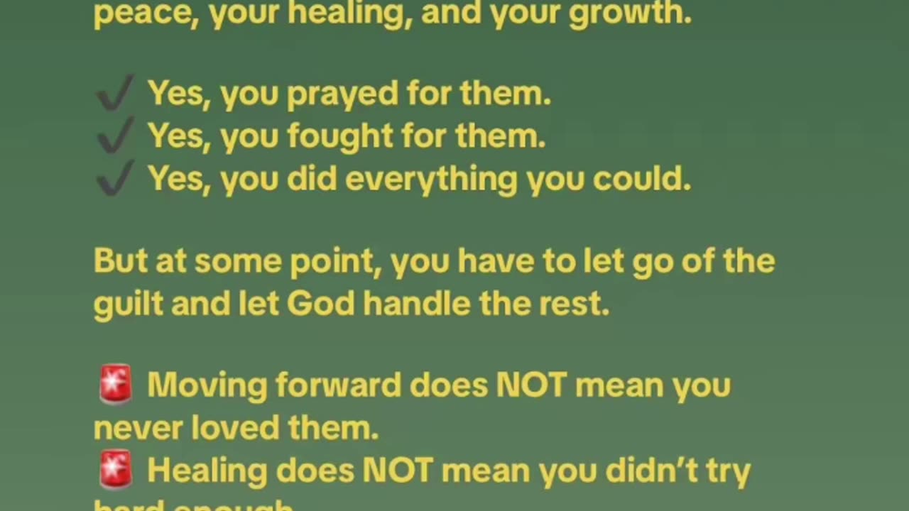 What if healing isn’t selfish—but necessary—and you’re allowed to move forward without guilt?