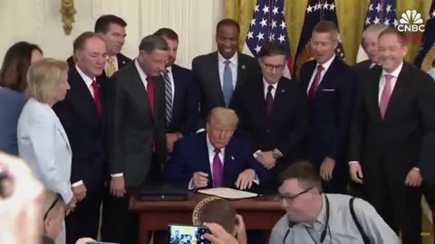 President Trump, by LAW, revokes California's ban on gas cars.