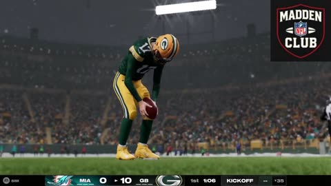 Madden NFL Game: Jordan Love Touchdown
