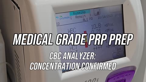 PRP hair restoration + hyperbaric oxygen therapy (HBOT)