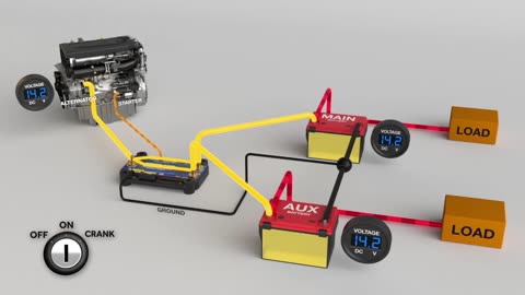 Dual Rectifier Battery Isolator