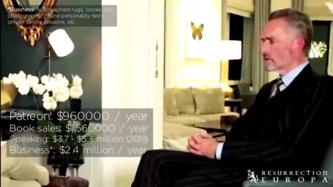 Jordan Peterson sold out for thirty pieces of silver?