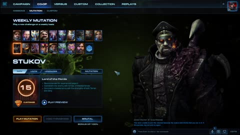 StarCraft 2 Magnetic Pull Mutation
