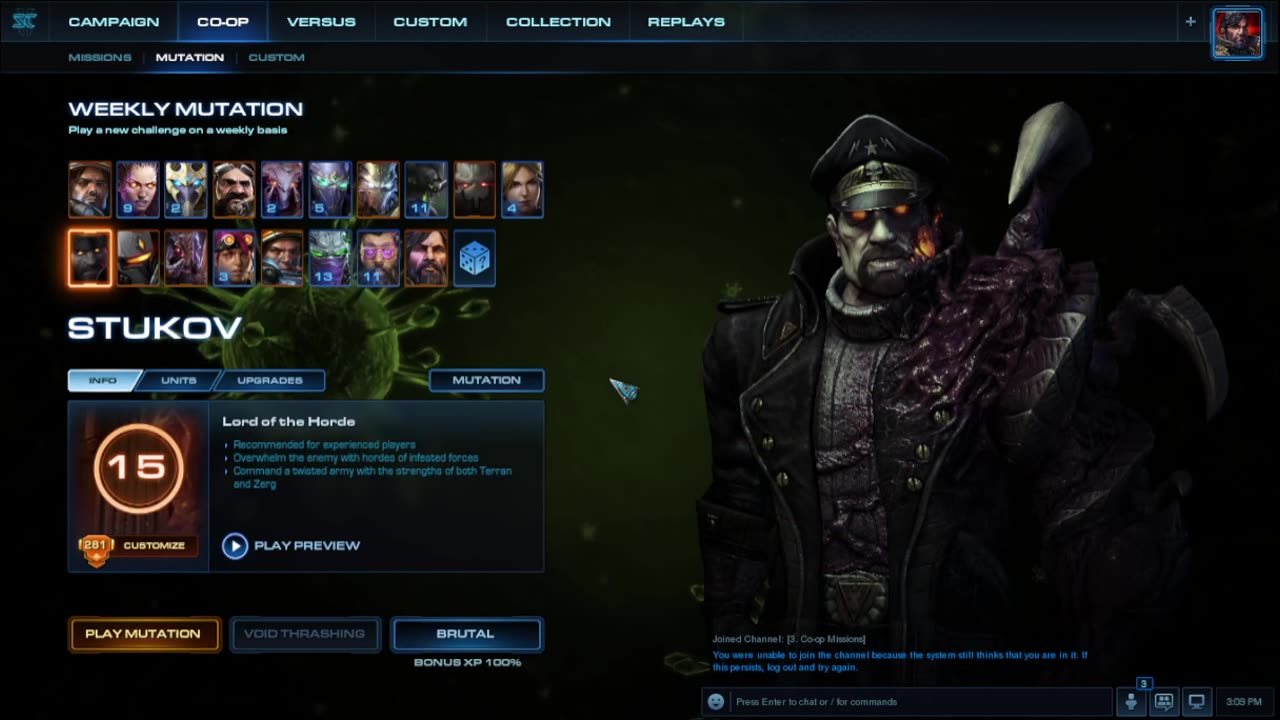 StarCraft 2 Magnetic Pull Mutation
