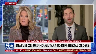 Fox News Host Grills Democrat Rep Who Told Military To Defy Trump In Fiery Exchange