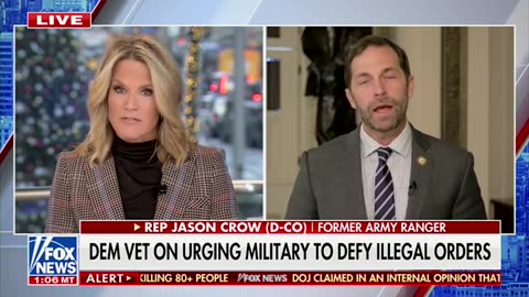 Fox News Host Grills Democrat Rep Who Told Military To Defy Trump In Fiery Exchange