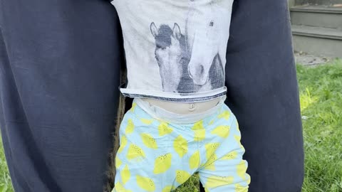 Baby Kayla – Day 2 Walking Practice 👣 Adorable Baby Steps