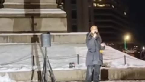 Democrat activist in Portland rallies the crowd saying ICE is “Gassing babies"