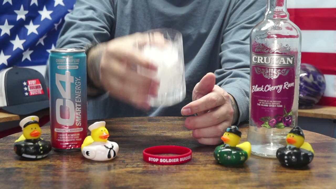 Dennis Bodily - Cruzan Black Cherry Rum & C4 Cherry Berry Lime Smart Energy Drink