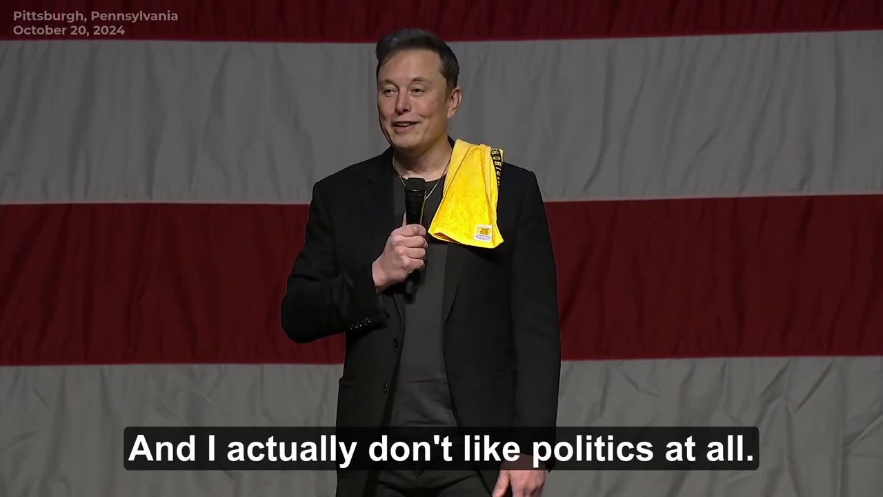 Elon Musk: I Hate Politics—But the Stakes Are Too High to Stay Out