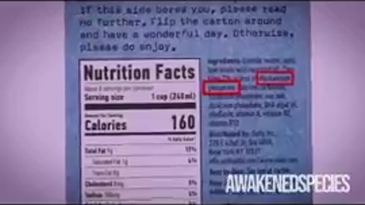 oat milk is a scam